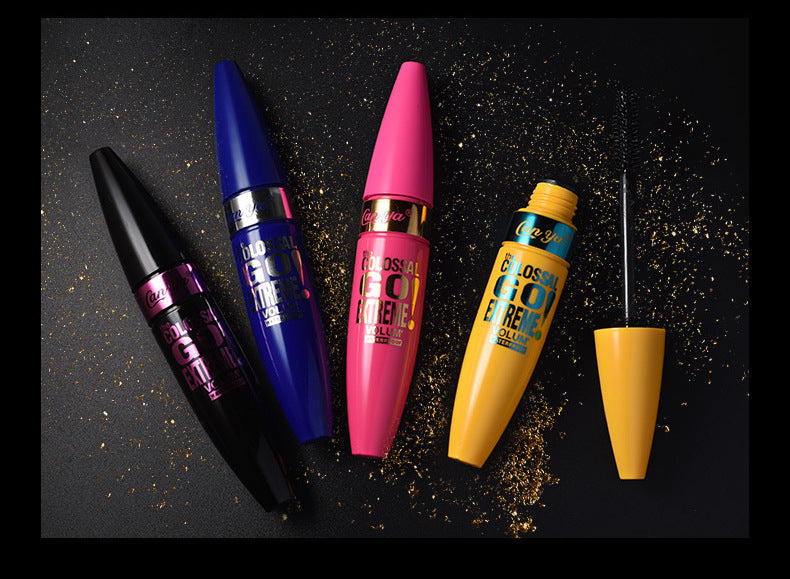 4D Black Mascara, Thickening, Lenghtening, Curling, Waterproof