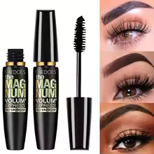 4D Black Mascara Thickening, Lengthening, Curling, Waterproof