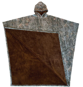 Wearable Woolen Hooded Blanket