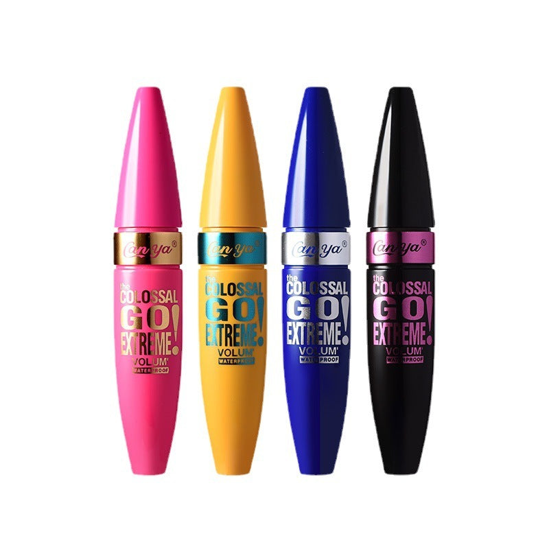 4D Black Mascara, Thickening, Lenghtening, Curling, Waterproof